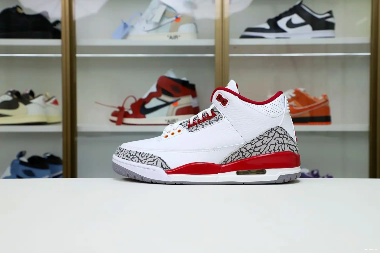 3 Cardinal  Jordan Red(CT8532-126） Kimikick Air Retro 0605